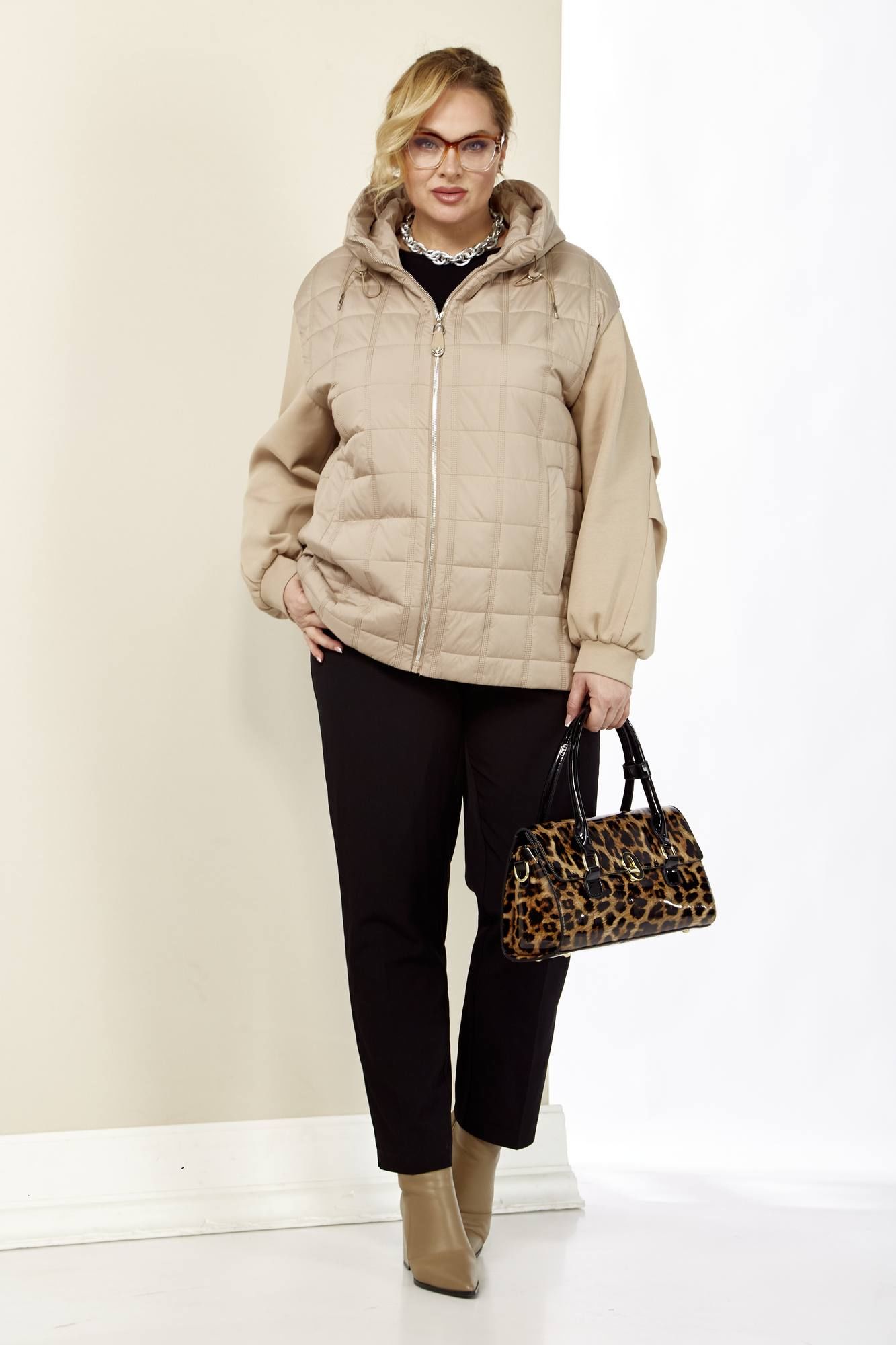 Куртки Shetti 2184 бежевый