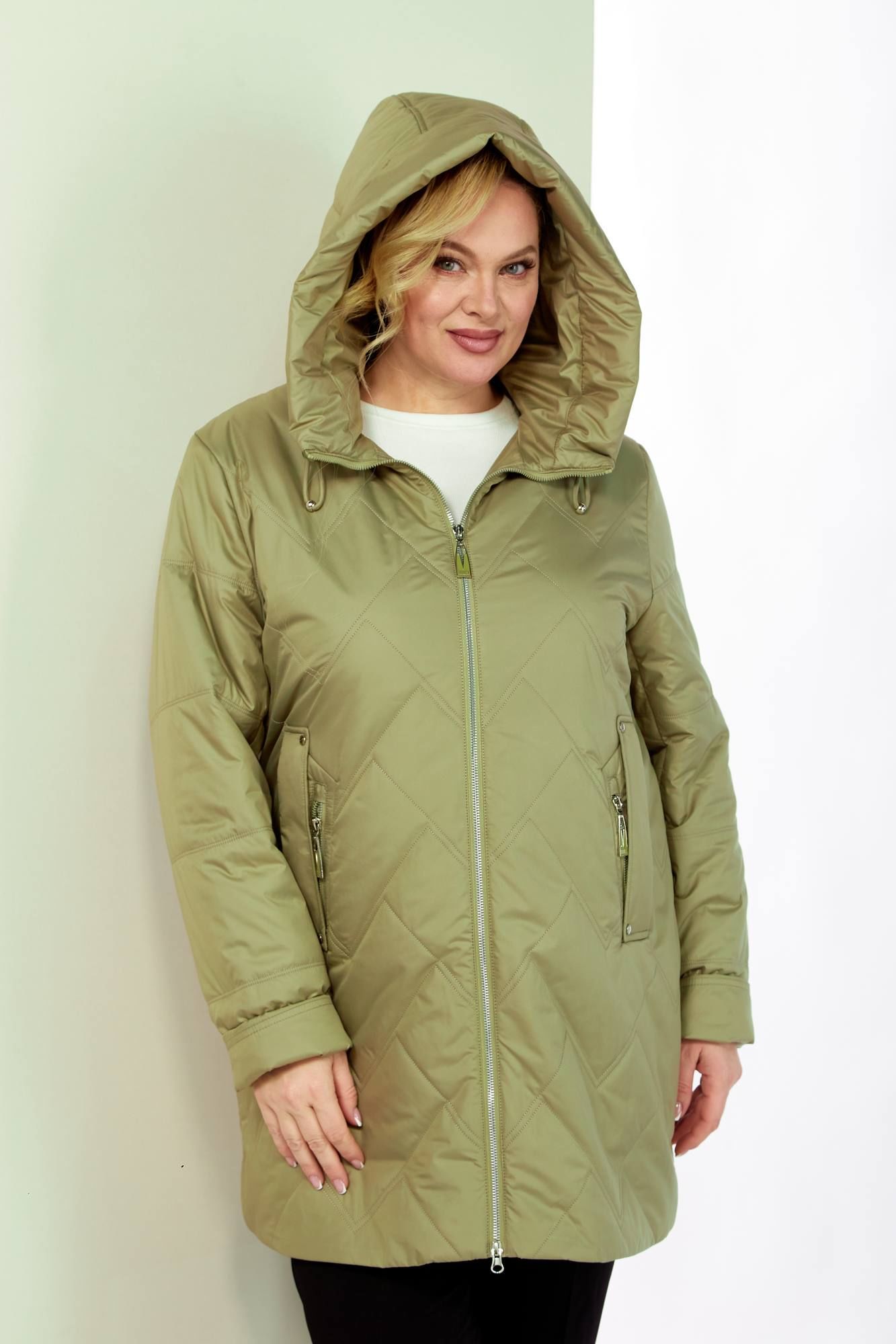 Куртки Shetti 2186 оливковый