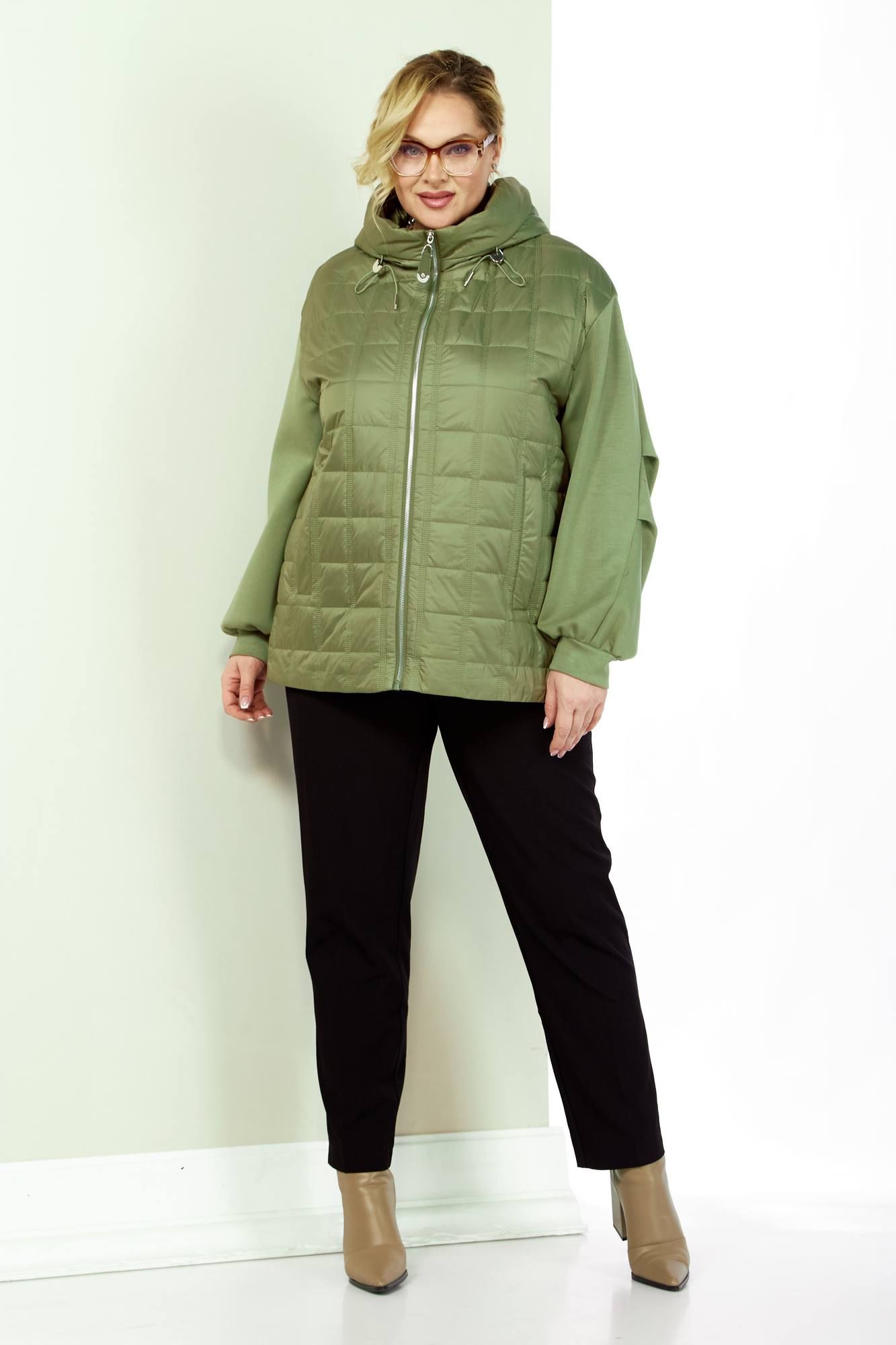 Куртки Shetti 2186 оливковый
