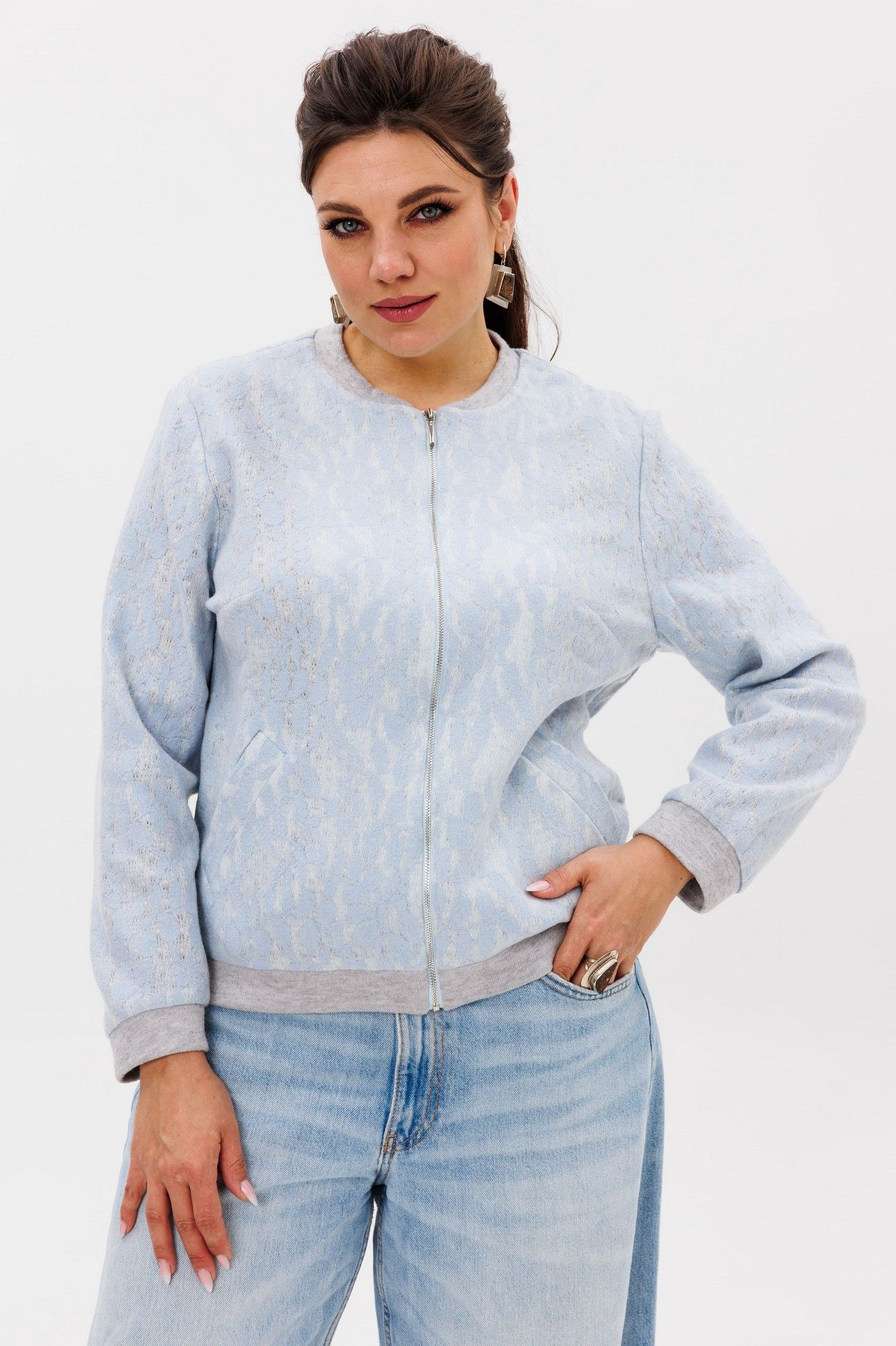 Джемперы Anelli 1259 голубая_иллюзия