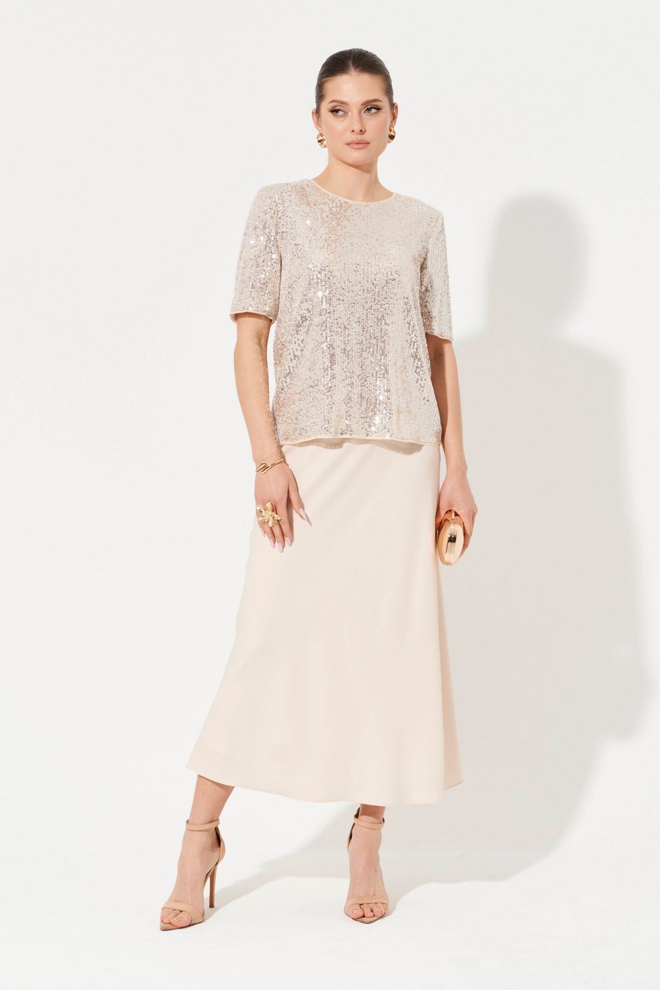 Блузы Ketty 71440 Бежевый