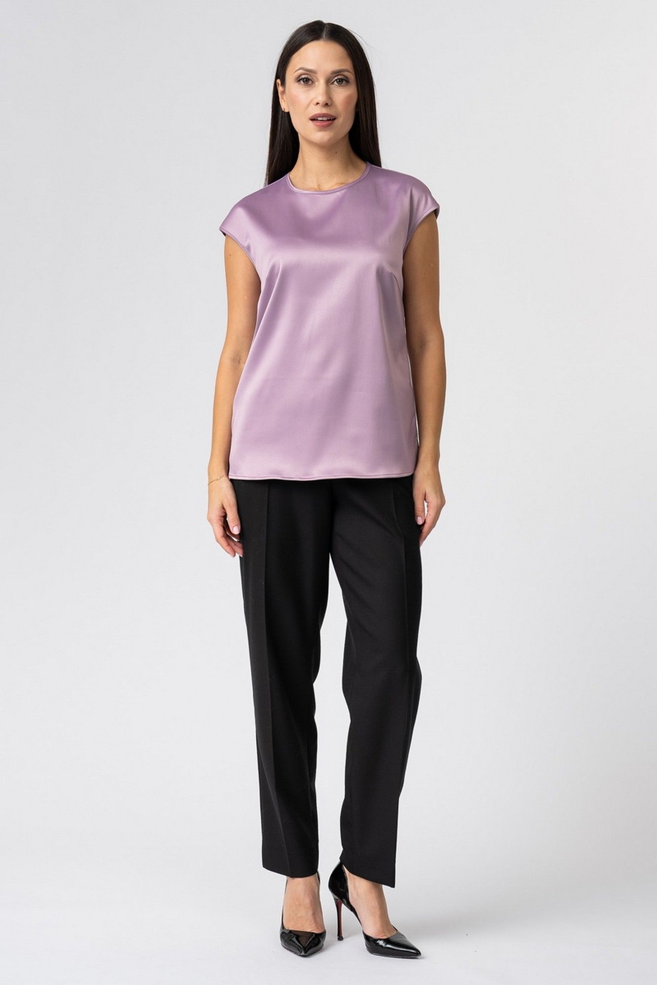 Блузы FASHION CENTRE П-3856 ягодный
