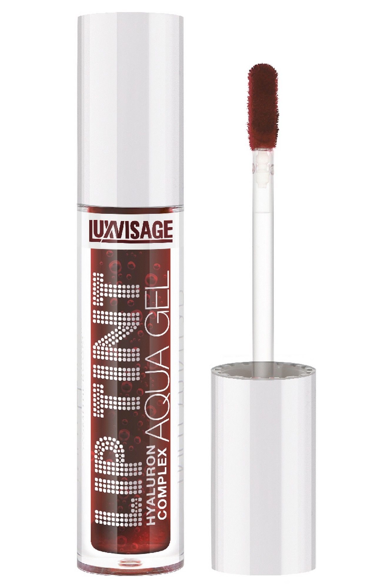 Блески и тинты LUXVISAGE LIP_TINT_AQUA_GEL_hyaluron_complex 06 toffee