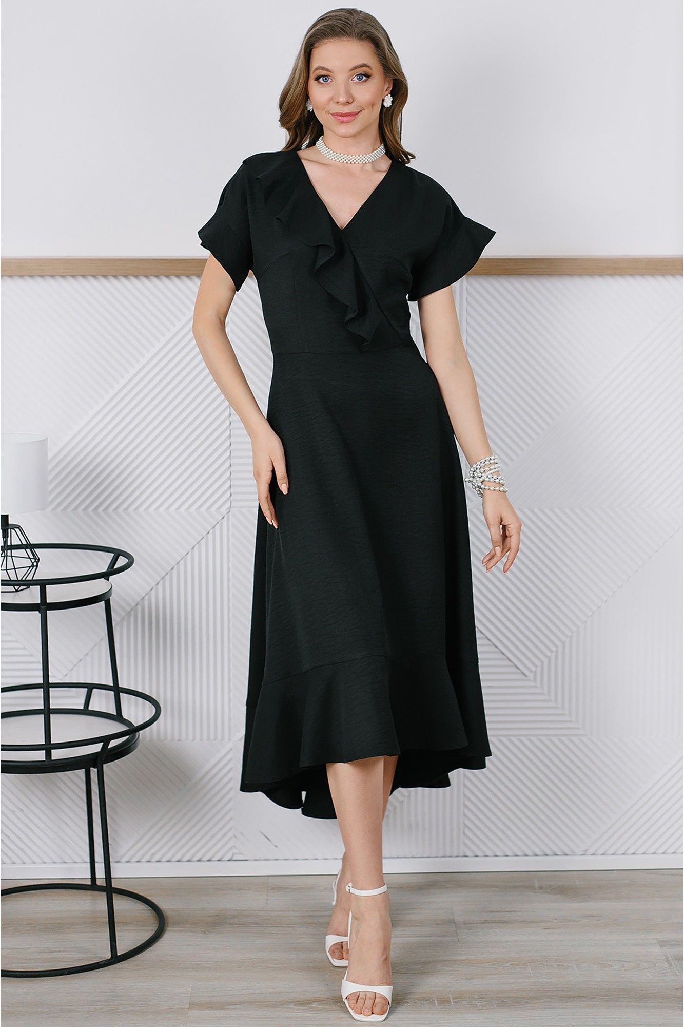 Платья MONA STYLE FASHION&DESIGN 24031 черный