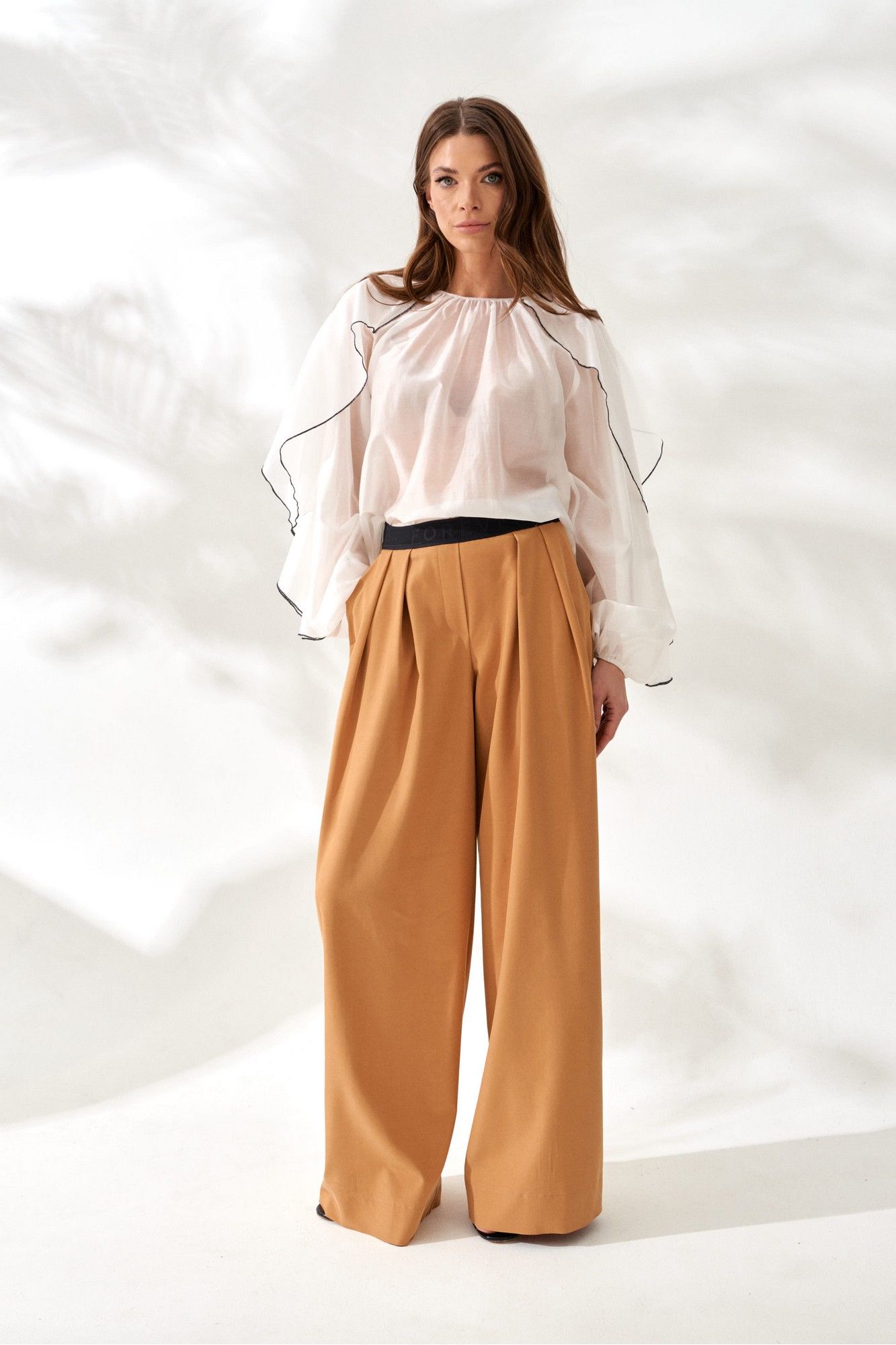 Блузы ELLETTO LIFE 3843 белый