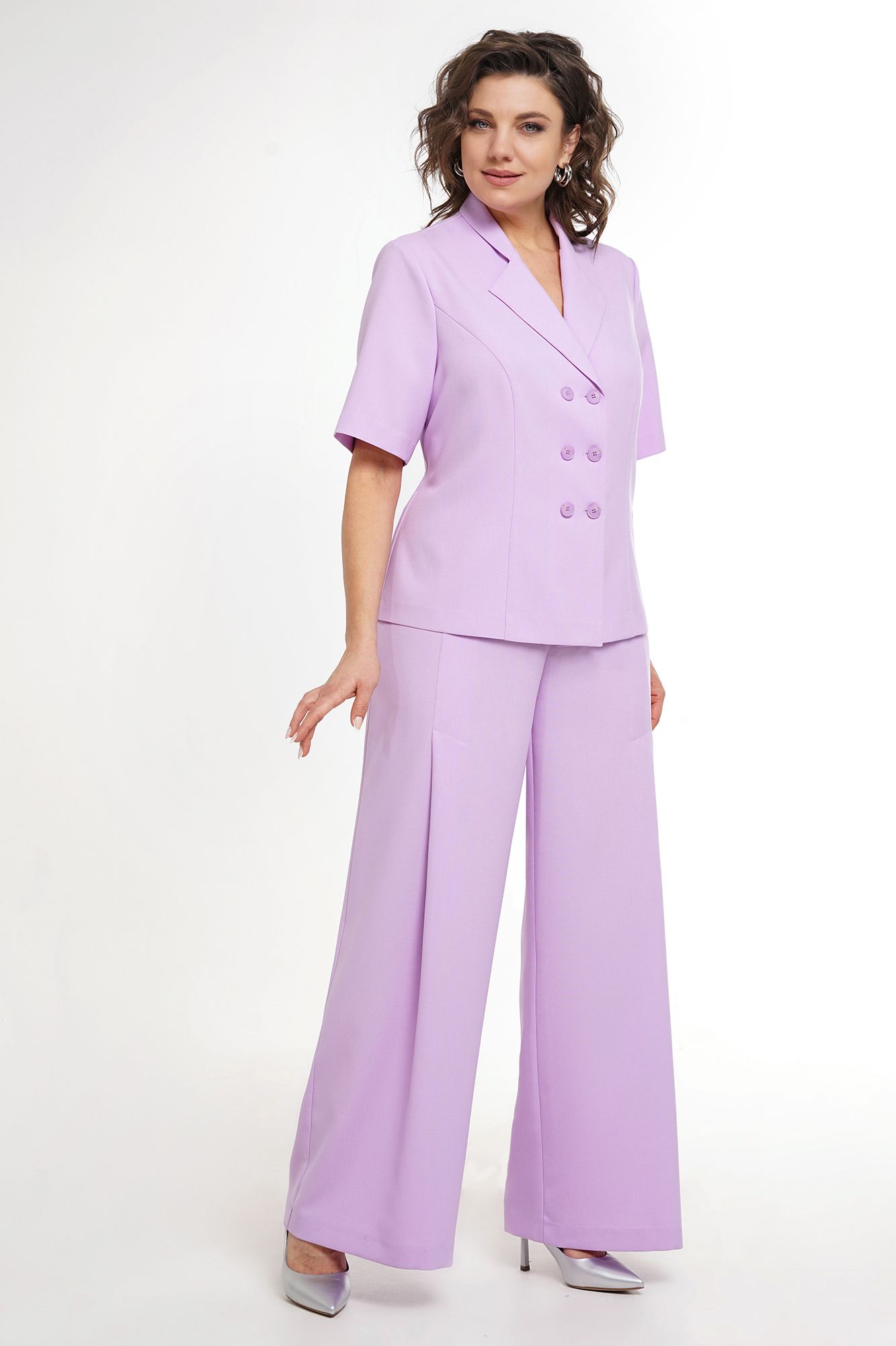 Брючные костюмы Alani Collection 2334 лаванда