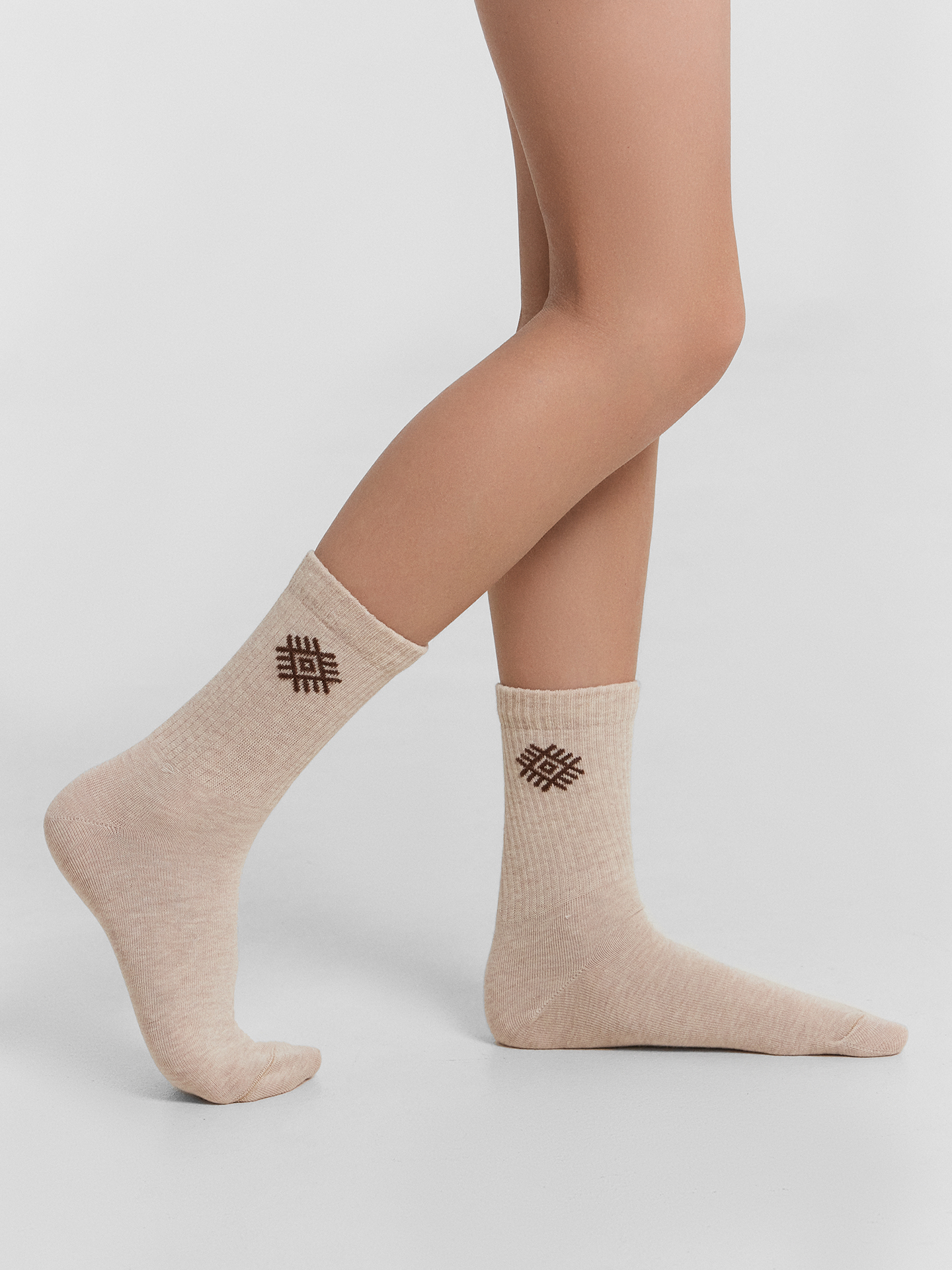 Колготки и носки Mark Formelle 444K-2775/B4-24444K бежевый_меланж_рис.2775