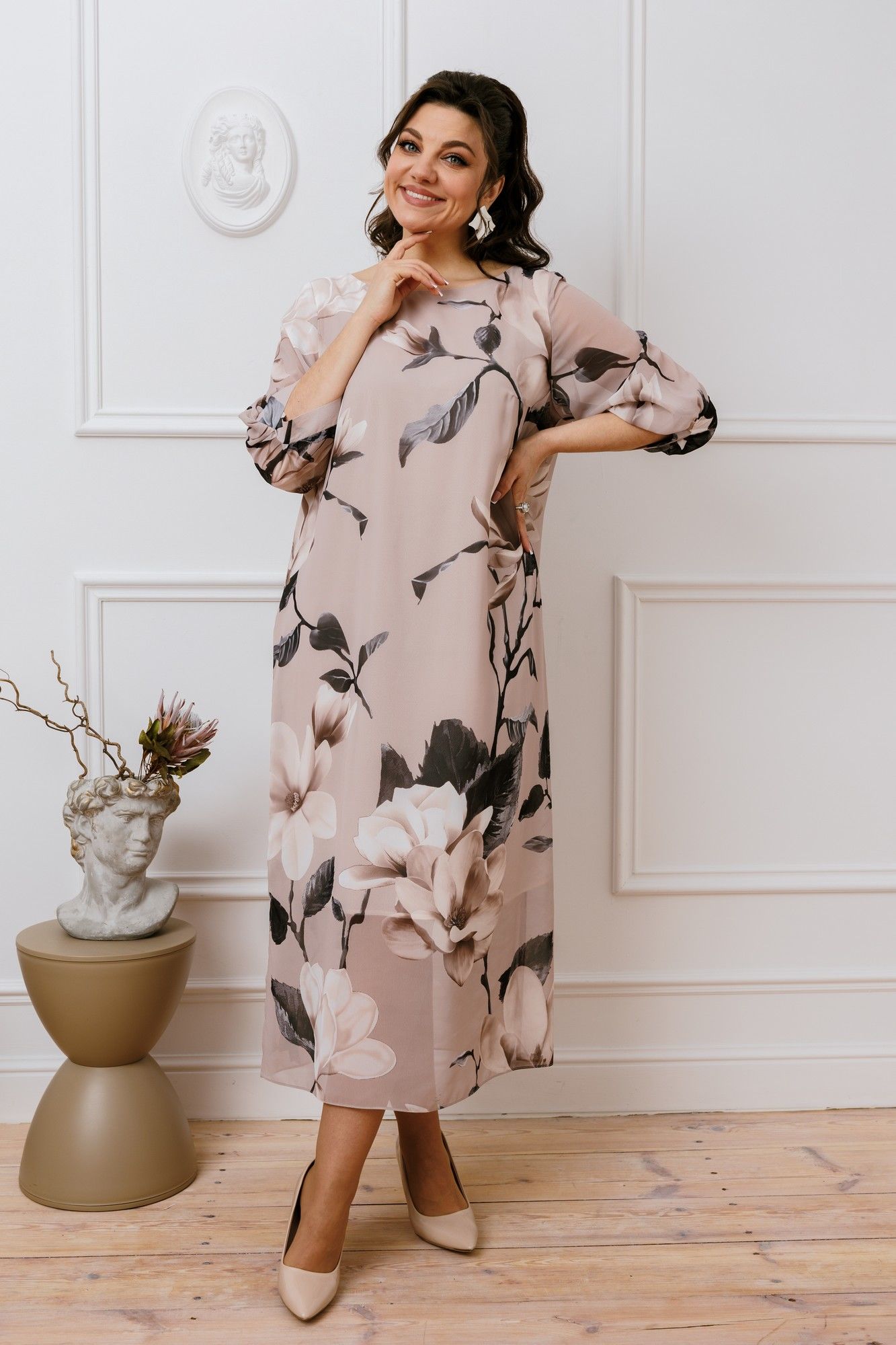 
Romanovich Style 1-2442 пудровый, Платье
