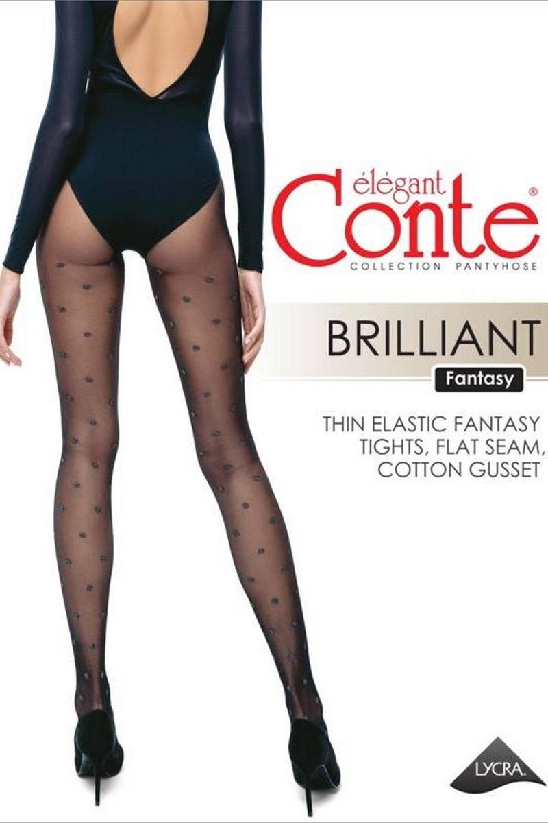 Колготки Conte Elegant Fantasy_Brilliant_Nero
