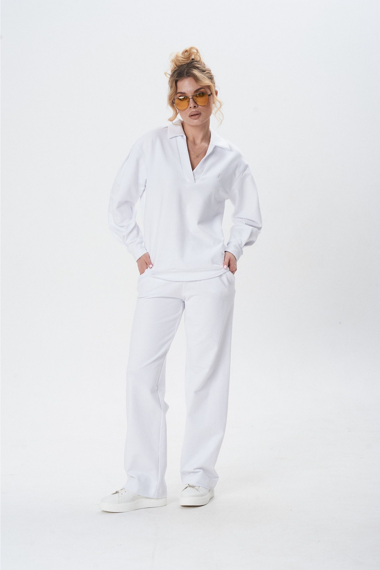 Комплекты брючные Lady Line 1599 белый