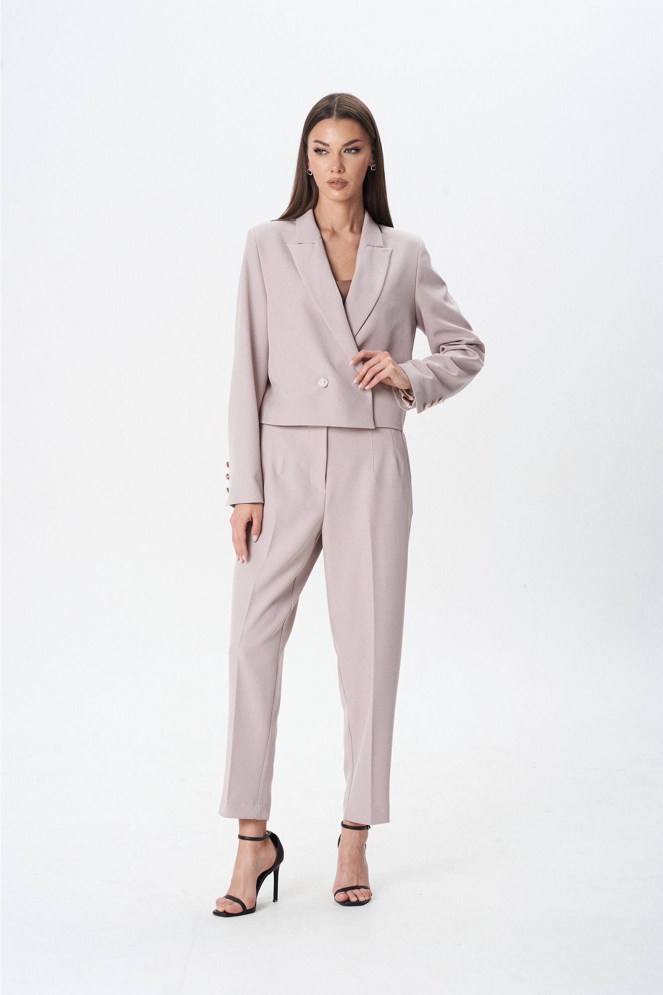 Брючные костюмы Lady Line 1593 розовый