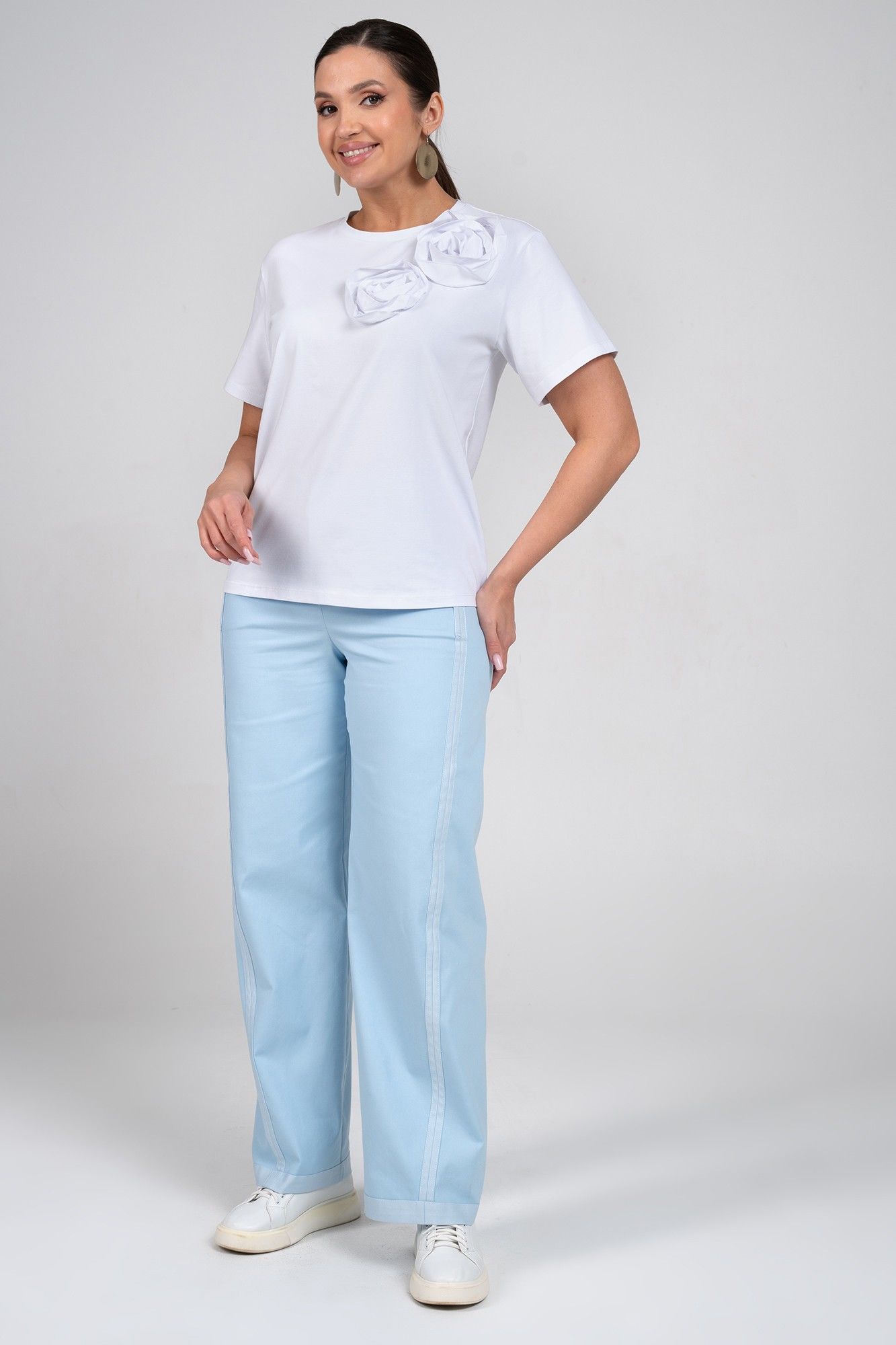 Комплекты брючные Alani Collection 2360 голубой