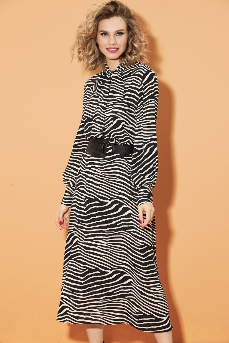 Платья DiLiaFashion 0469 зебра