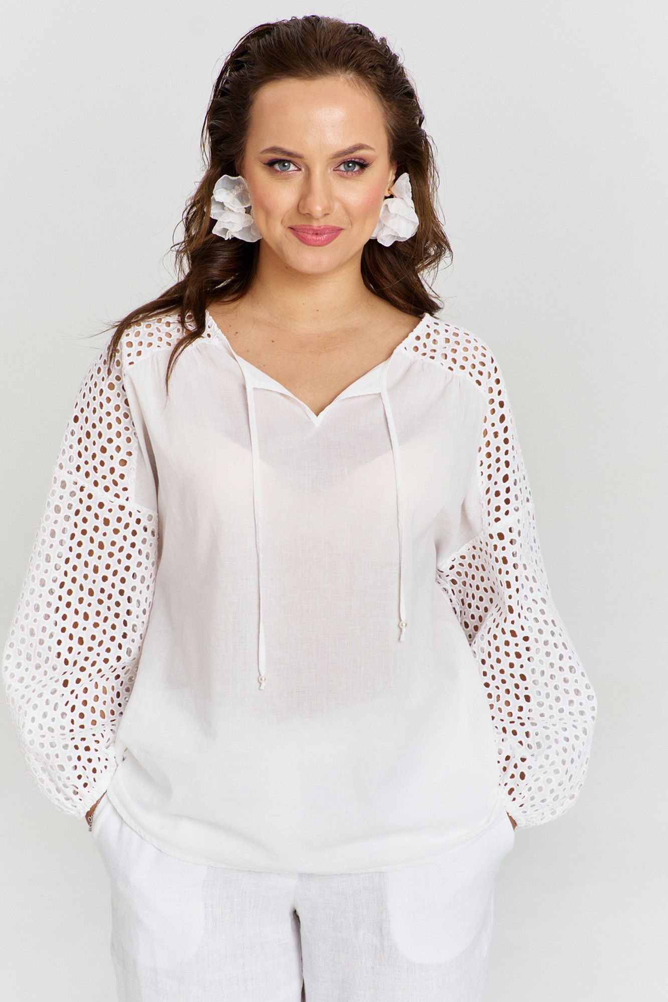 Блузы AVE RARA 2243 экрю