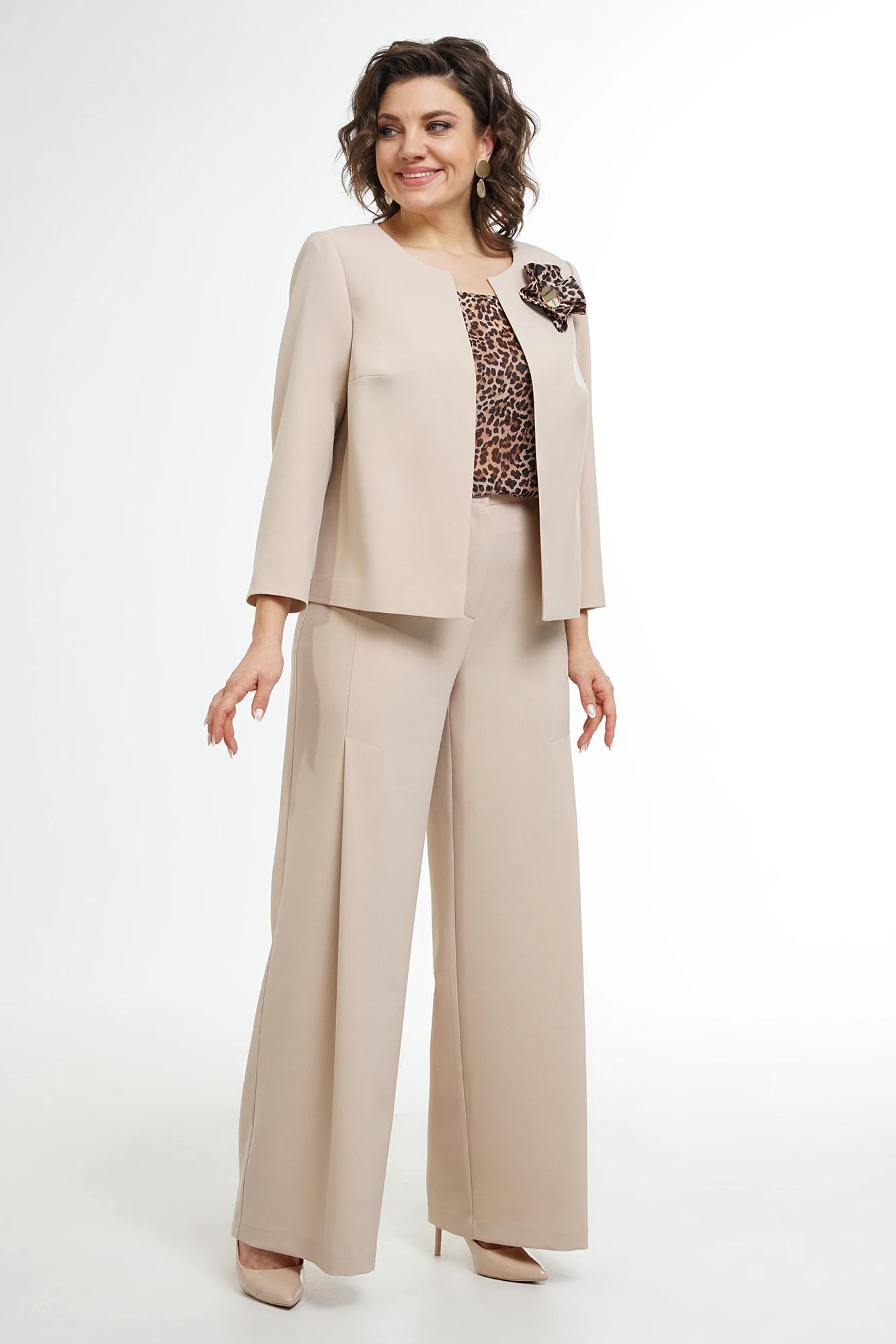 Брючные костюмы Alani Collection 2197 беж