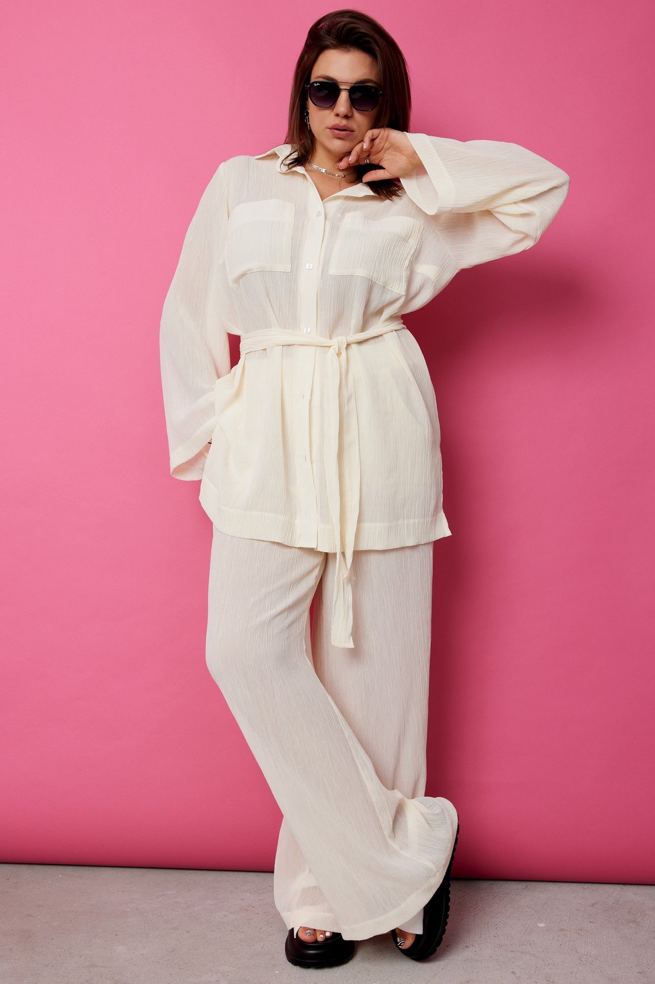 Комплекты брючные BegiModa 3095 пломбир