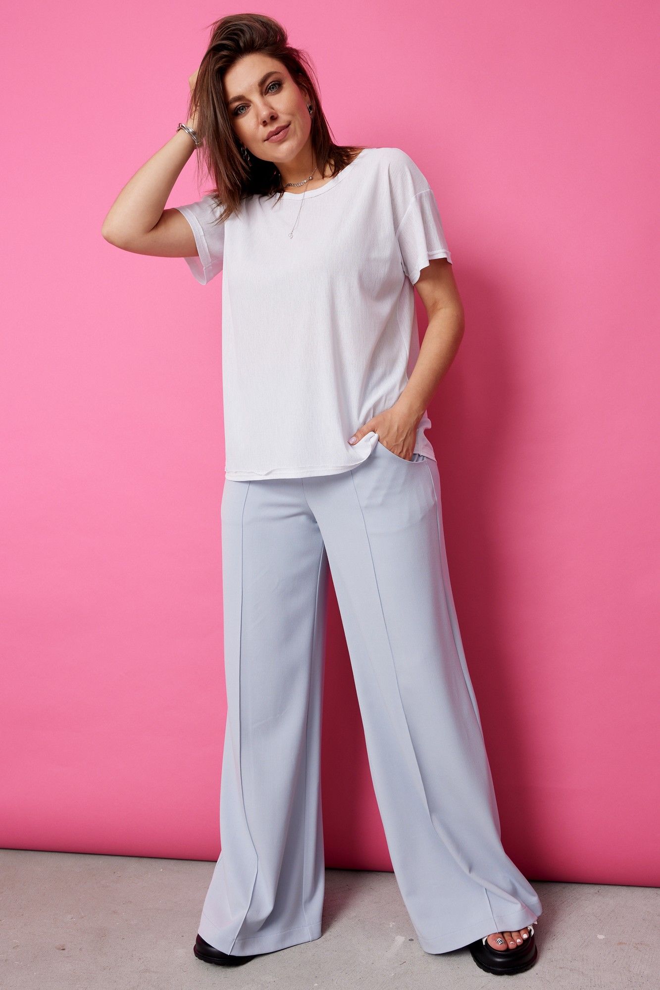 Брюки BegiModa 6067 голубой