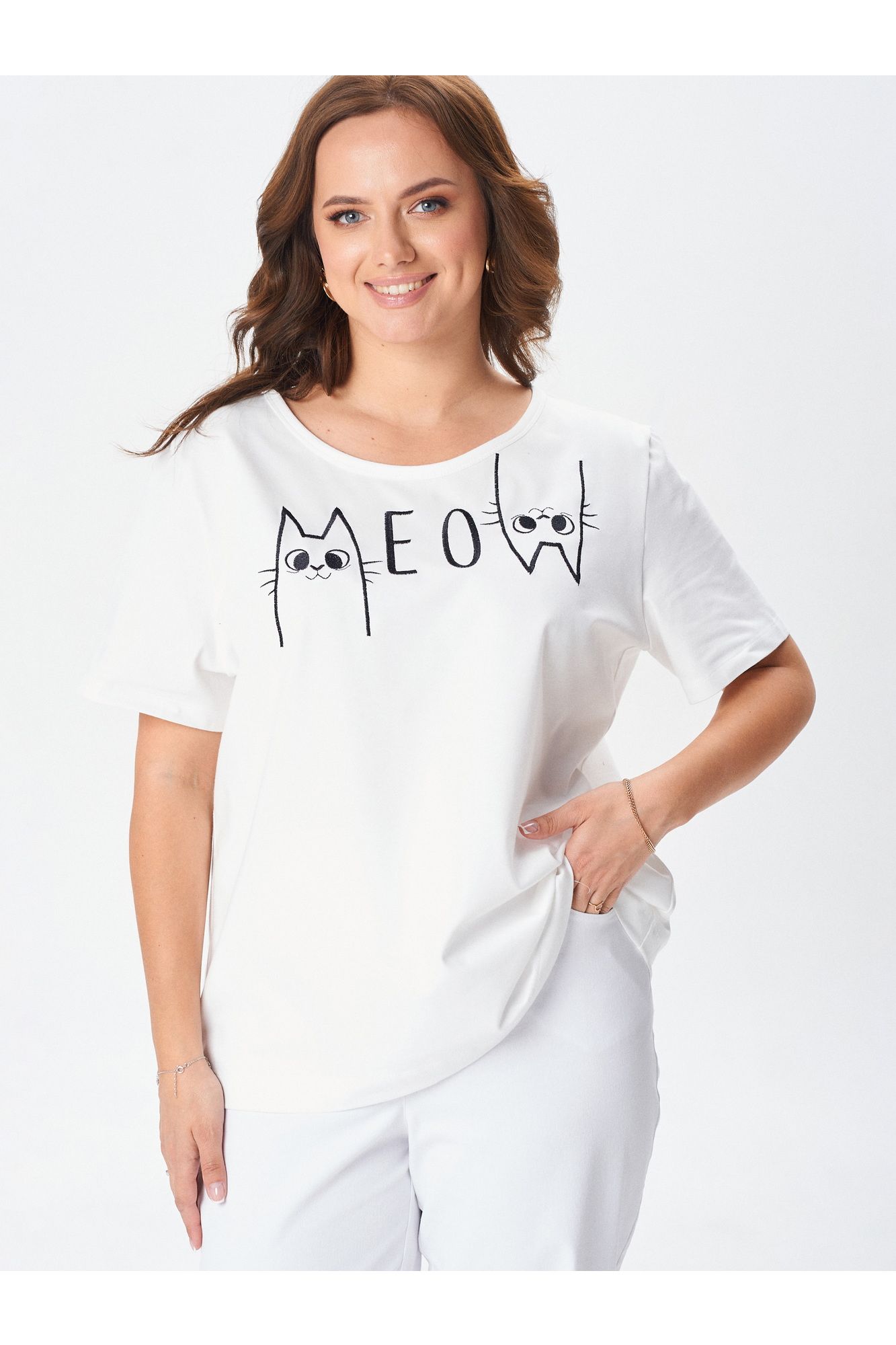 Майки Condra 16280 молочный