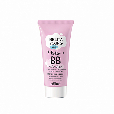 Скульпторы, бронзеры и хайлайтеры Belita BELITA YOUNG SKIN-ВВ-ХАЙЛАЙТЕР с тонир.эфф. д/молодой кожи