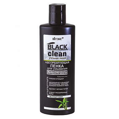 Очищение и демакияж Belita BLACK CLEAN-ПЕНКА для умывания адсорбирующая