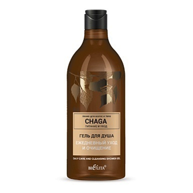 Для душа и ванны Belita Chaga-Гель для душа "Ежедневный уход и очищение"