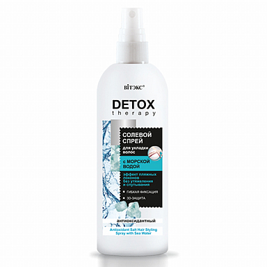 Средства для укладки Belita DETOX Therapy СПРЕЙ СОЛЕВОЙ д/укладки волос