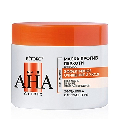 Маски для волос Belita Hair AHA Clinic-Маска пр/перхоти д/волос ЭФФЕКТИВНОЕ ОЧИЩЕНИЕ