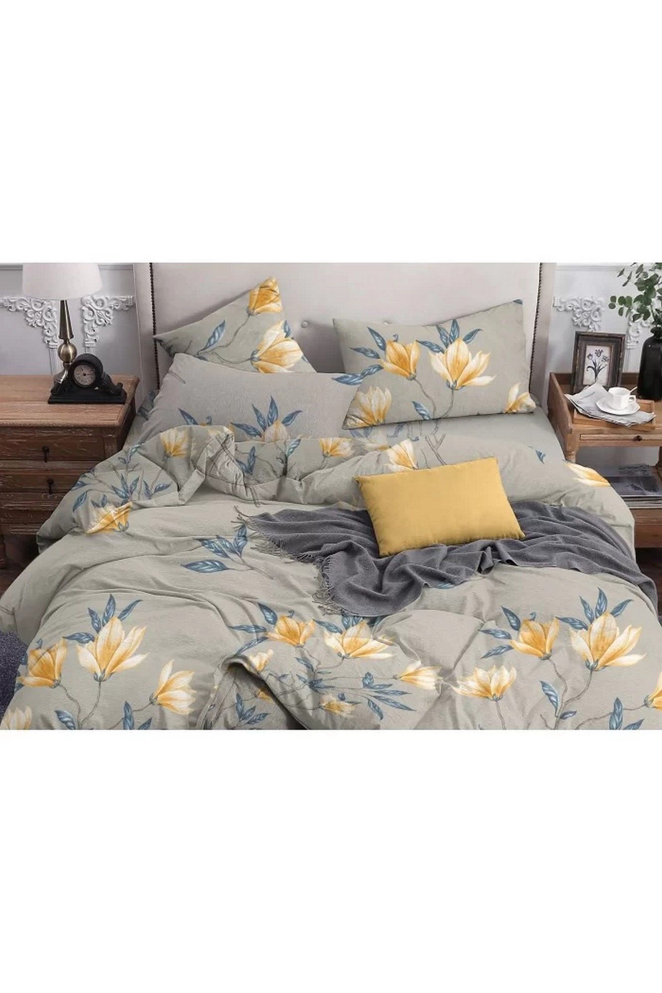 Комплекты СонМаркет Поплин Магнолия (comfort)  Евро