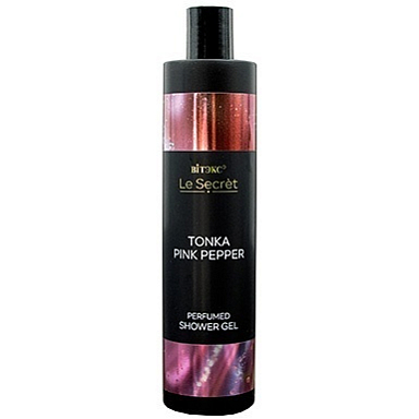 Для душа и ванны Belita Le Secret-TONKA PINK PEPPER Парфюмированный гель для душа