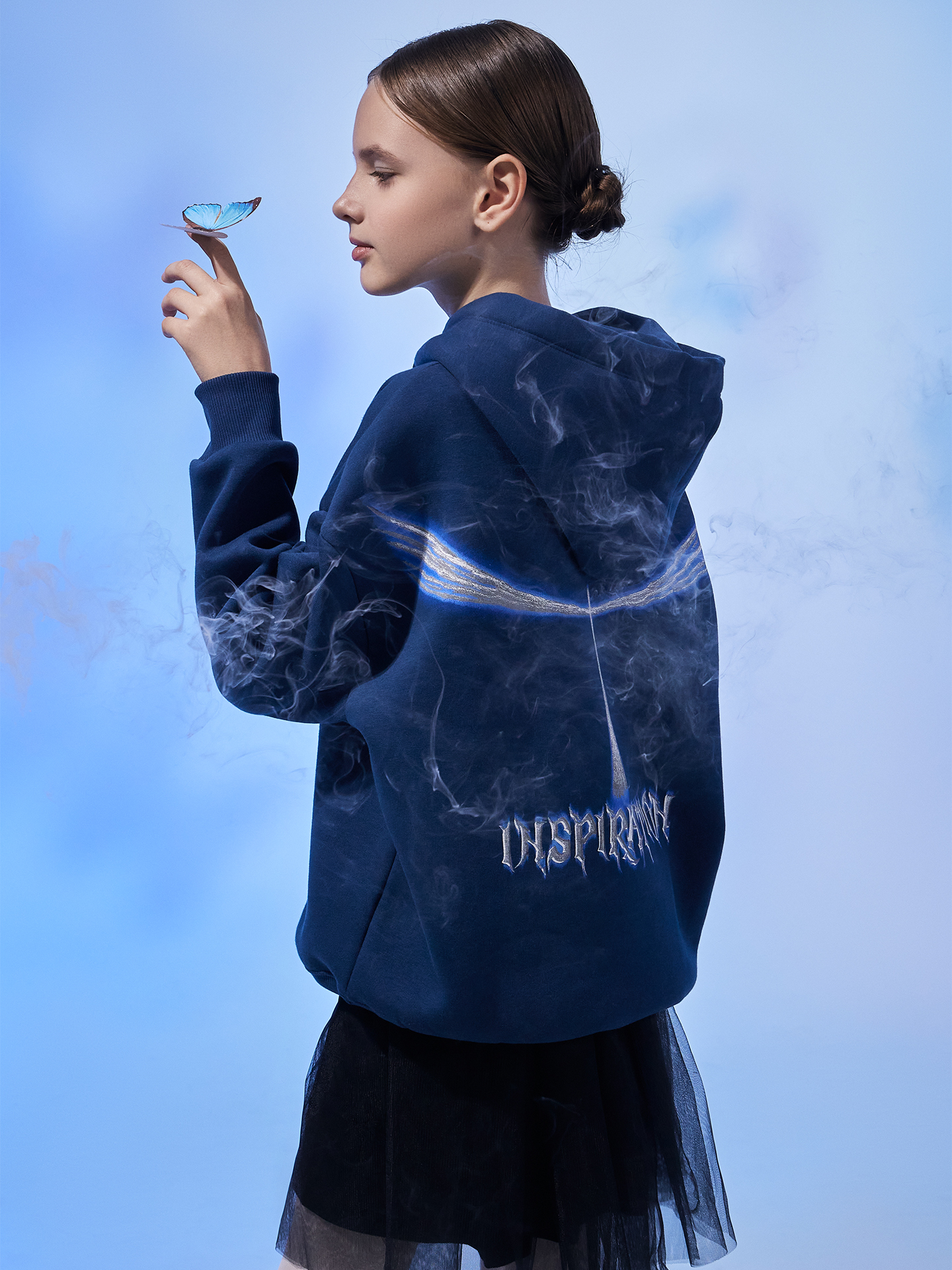 Джемперы и кардиганы Mark Formelle 127886/24-31029П-7П полуночный_синий_печать_2_сл_на_пол_3_сл_на_спинке