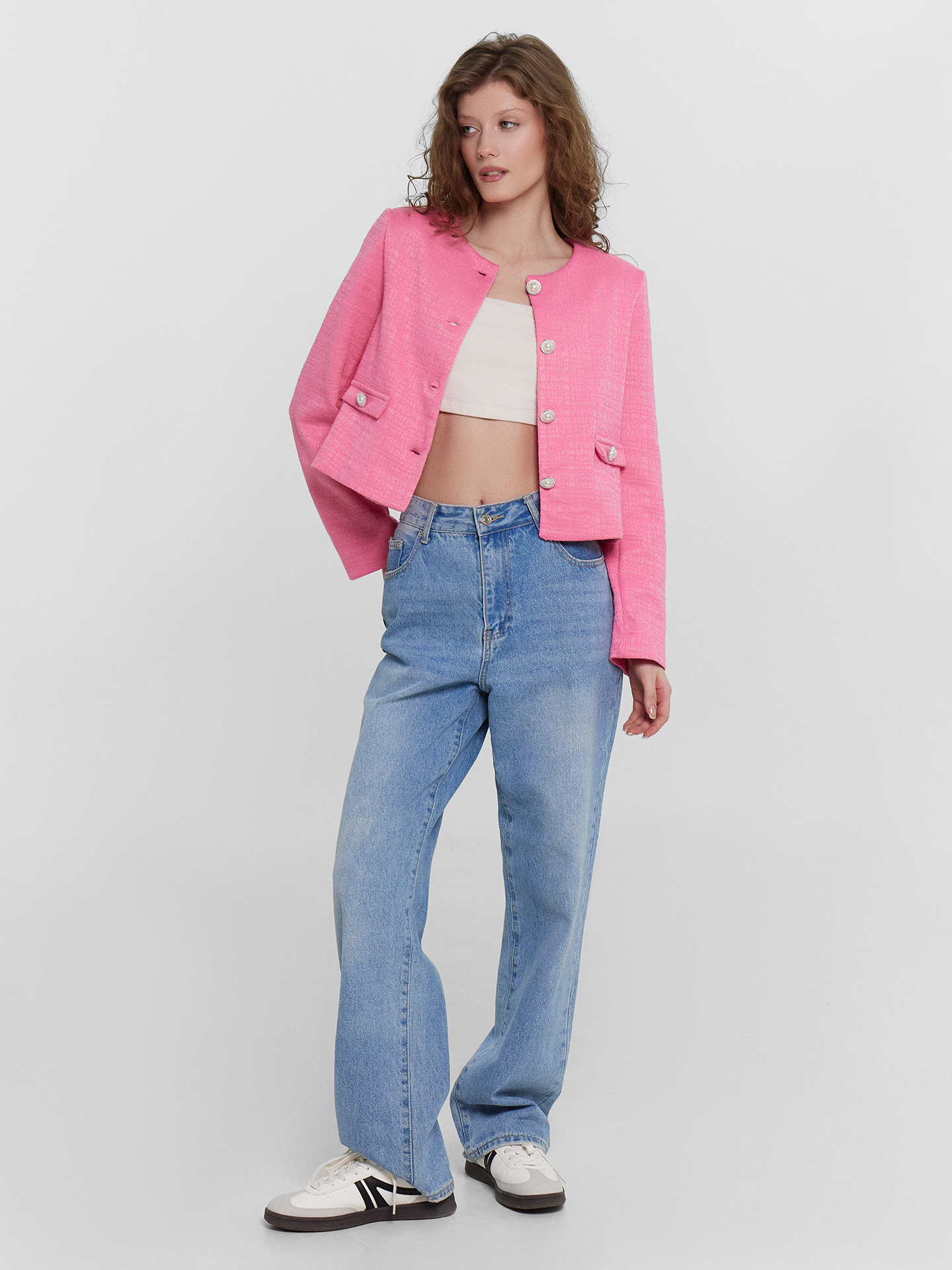 Жакеты Mark Formelle 172115/24-31587Ц-4 розовый_твид