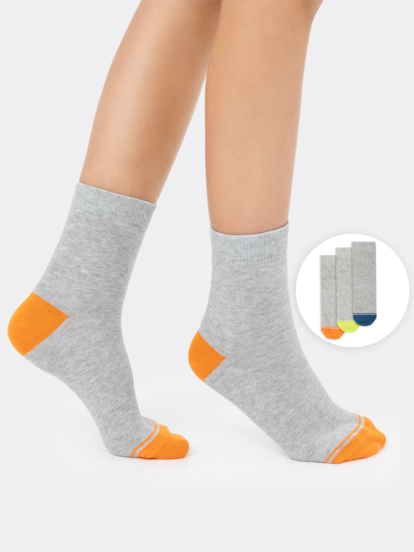 Колготки, носки и гольфы Mark Formelle 400A-654/B4-213400A серый_меланж_3_рис.654