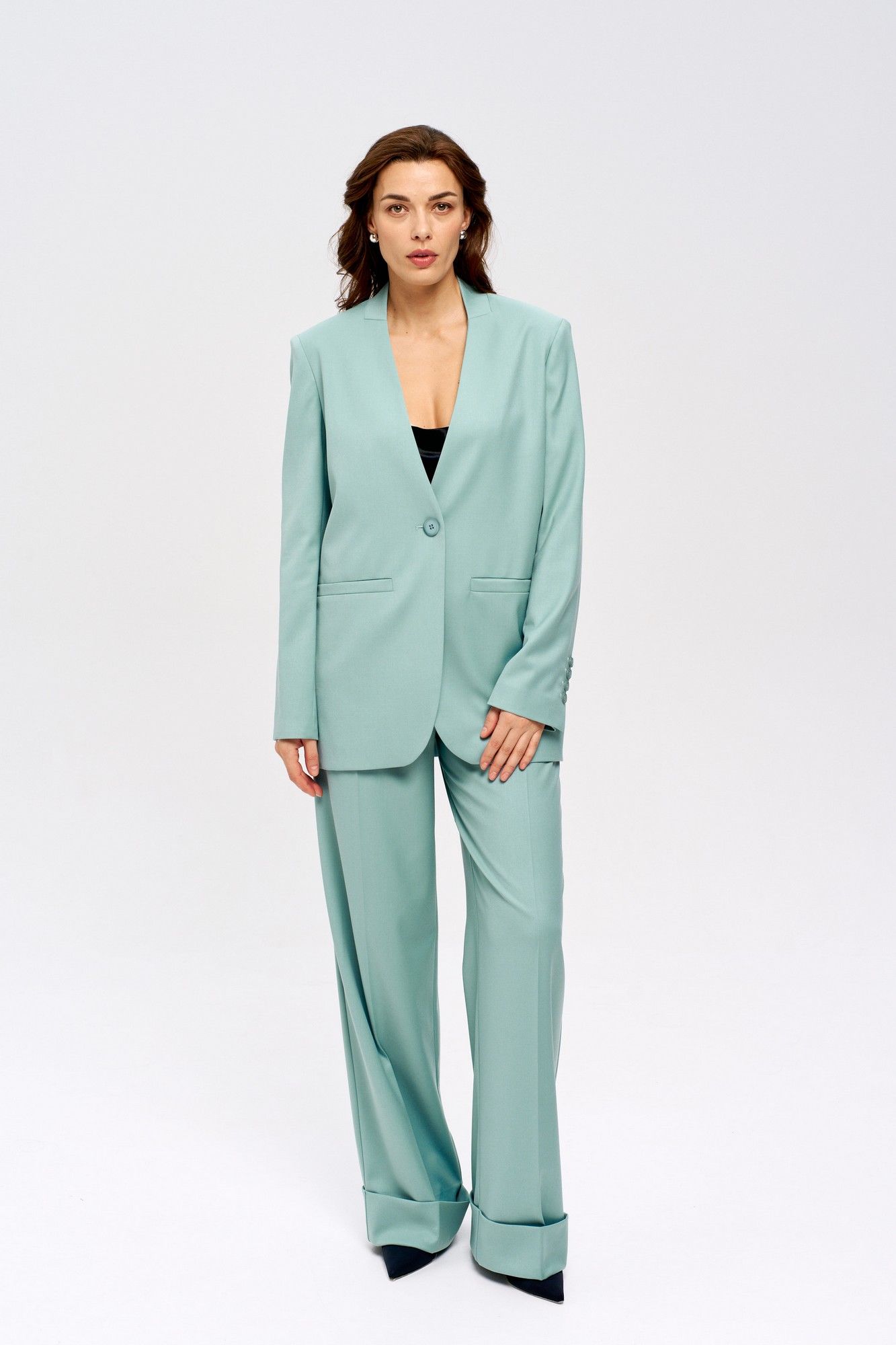 Брюки LUEL 251/6 бирюзовый