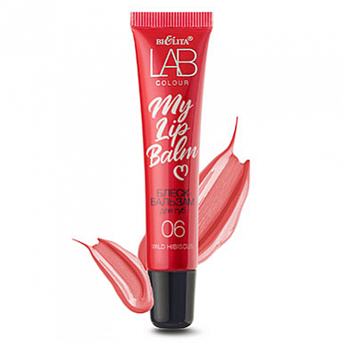 Блески и тинты Belita Блеск-бальзам для губ 06 Wild Hibiscus (LAB colour)