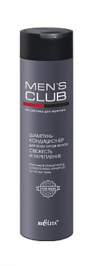 Шампуни Belita МЕN`S CLUB-Шампунь-кондиционер д/всех тип.волос