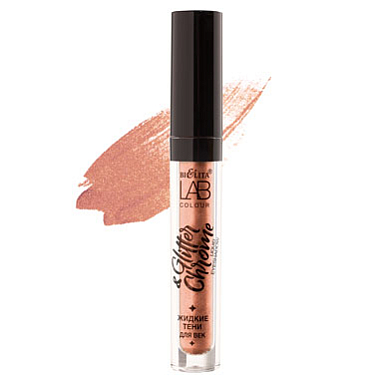 Тени для век Belita Жидкие тени для век Glitter&Chrome, тон 11 Bronze (2,LAB colour)