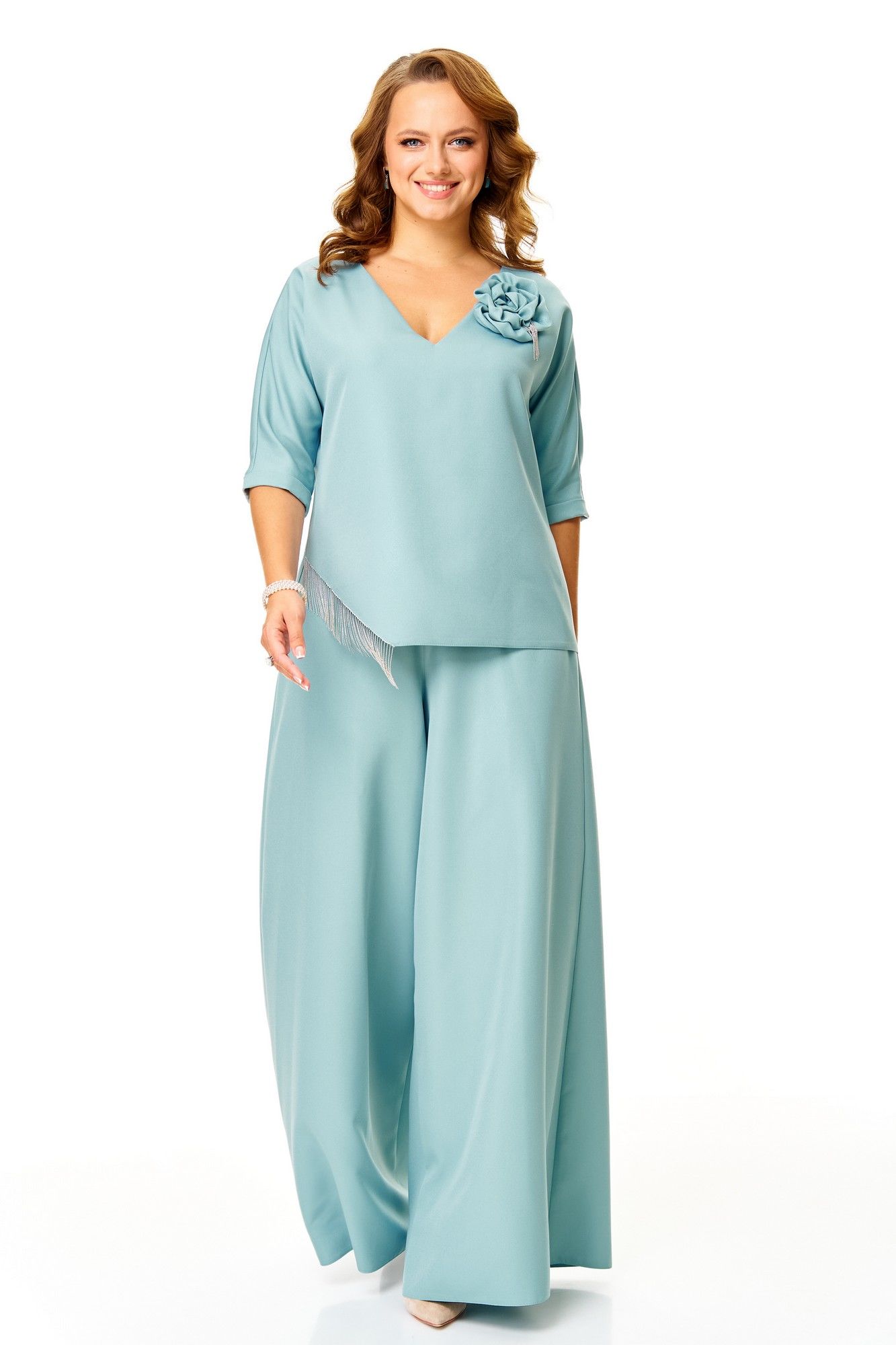 Комплекты брючные T&N 7678 холодная_мята