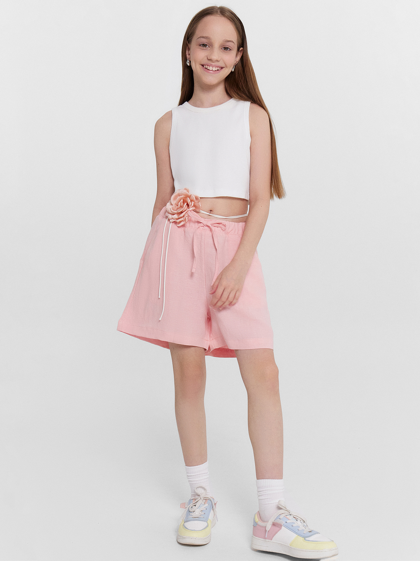 Шорты Mark Formelle 137745/24-28155Ц-9 серебристо_розовый