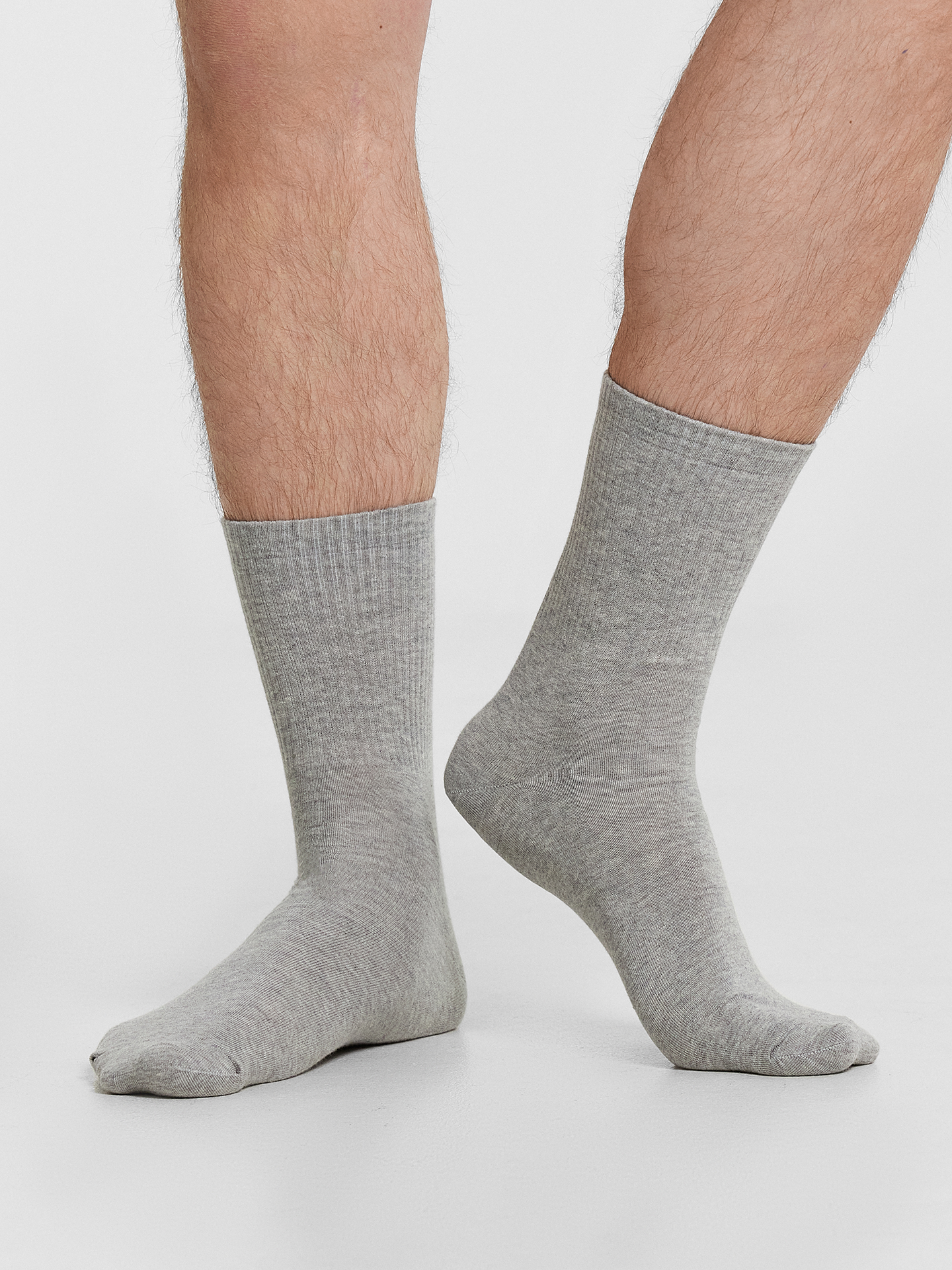 Носки и гетры Mark Formelle 107A-1663/223107A-1 белый_серый_меланж_черный_рис.1663