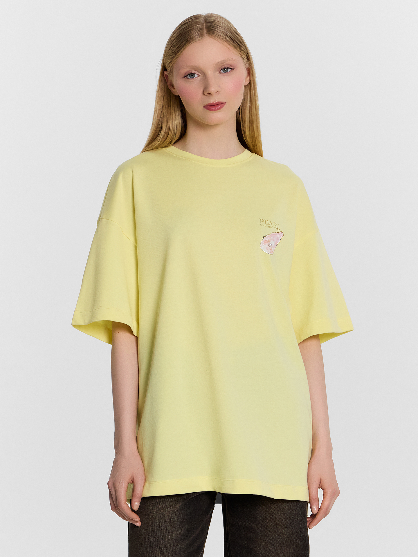 Майки Mark Formelle 112953/24-26463П-0 лимонный_печать_3_сл_на_пол_3_сл_на_спинке_(фольга)