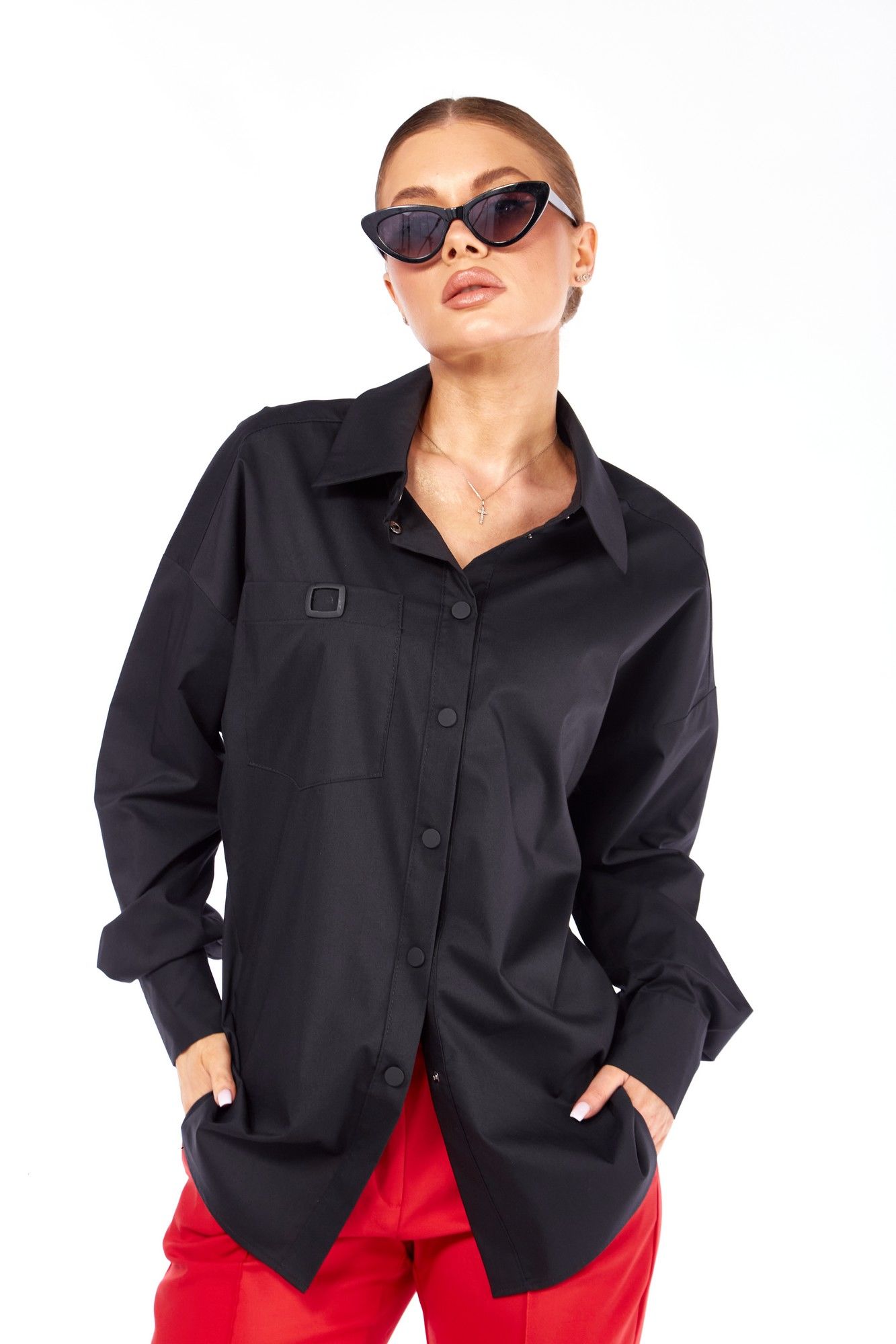 Блузы Talia fashion 448 черный