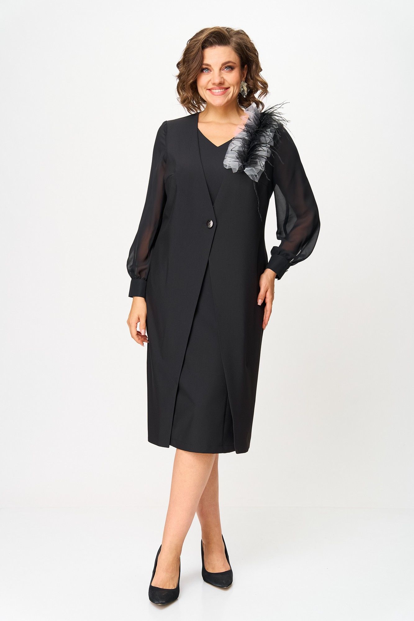 Платья ANASTASIA MAK 1274 черный