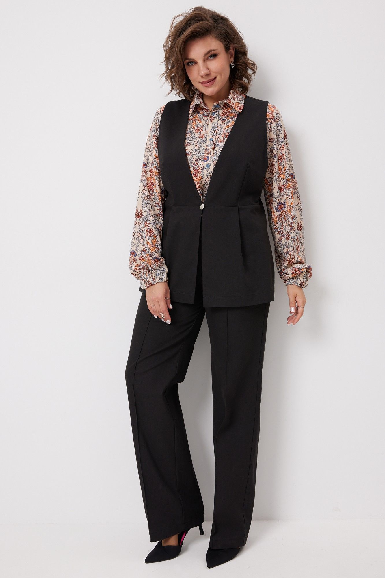 Комплекты брючные BegiModa 3097 черный