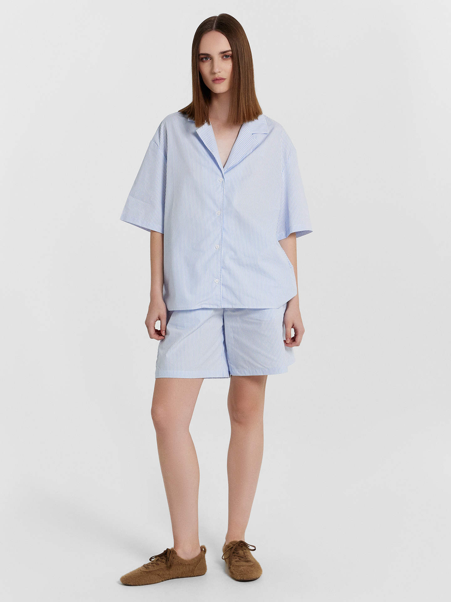 Комплекты брючные Mark Formelle 192011/24-32911П-9 тонкая_синяя_полоска