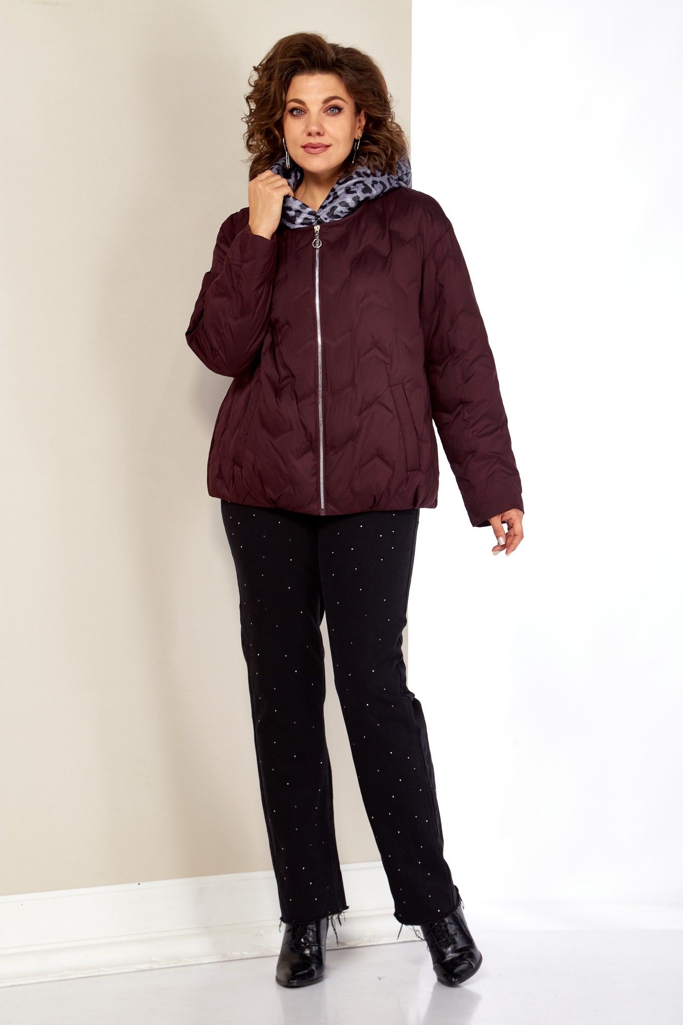 Куртки Shetti 2192 винный