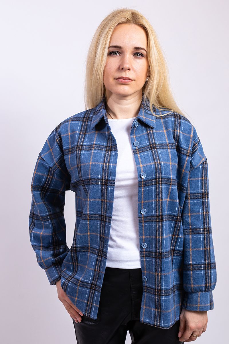 Рубашки Пинск-Стиль 3953 синий