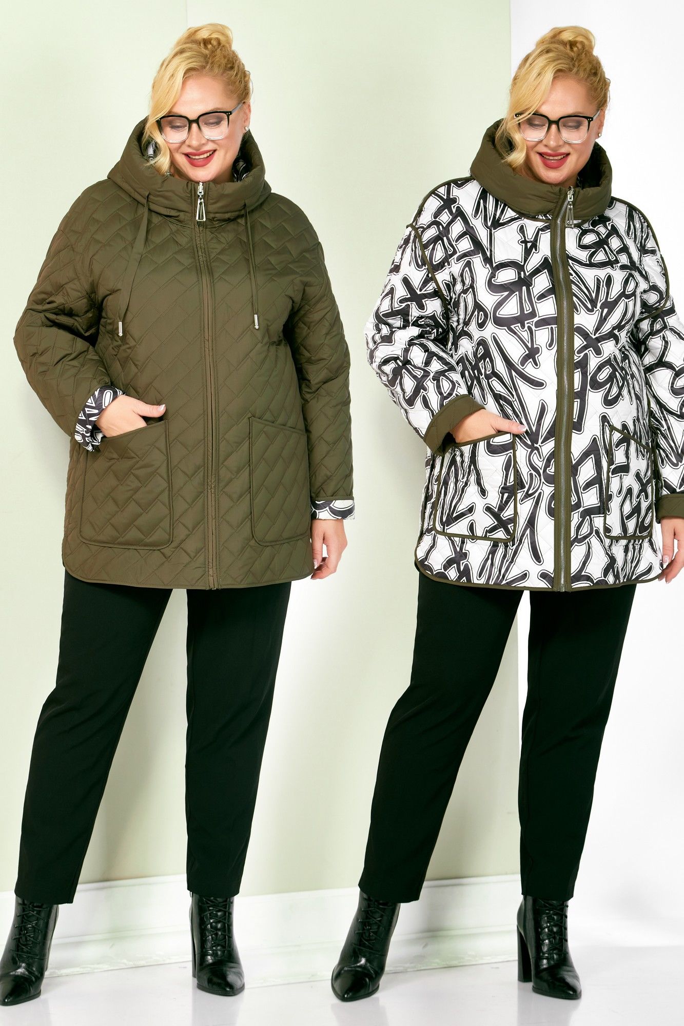 Куртки Shetti 2199 оливковый