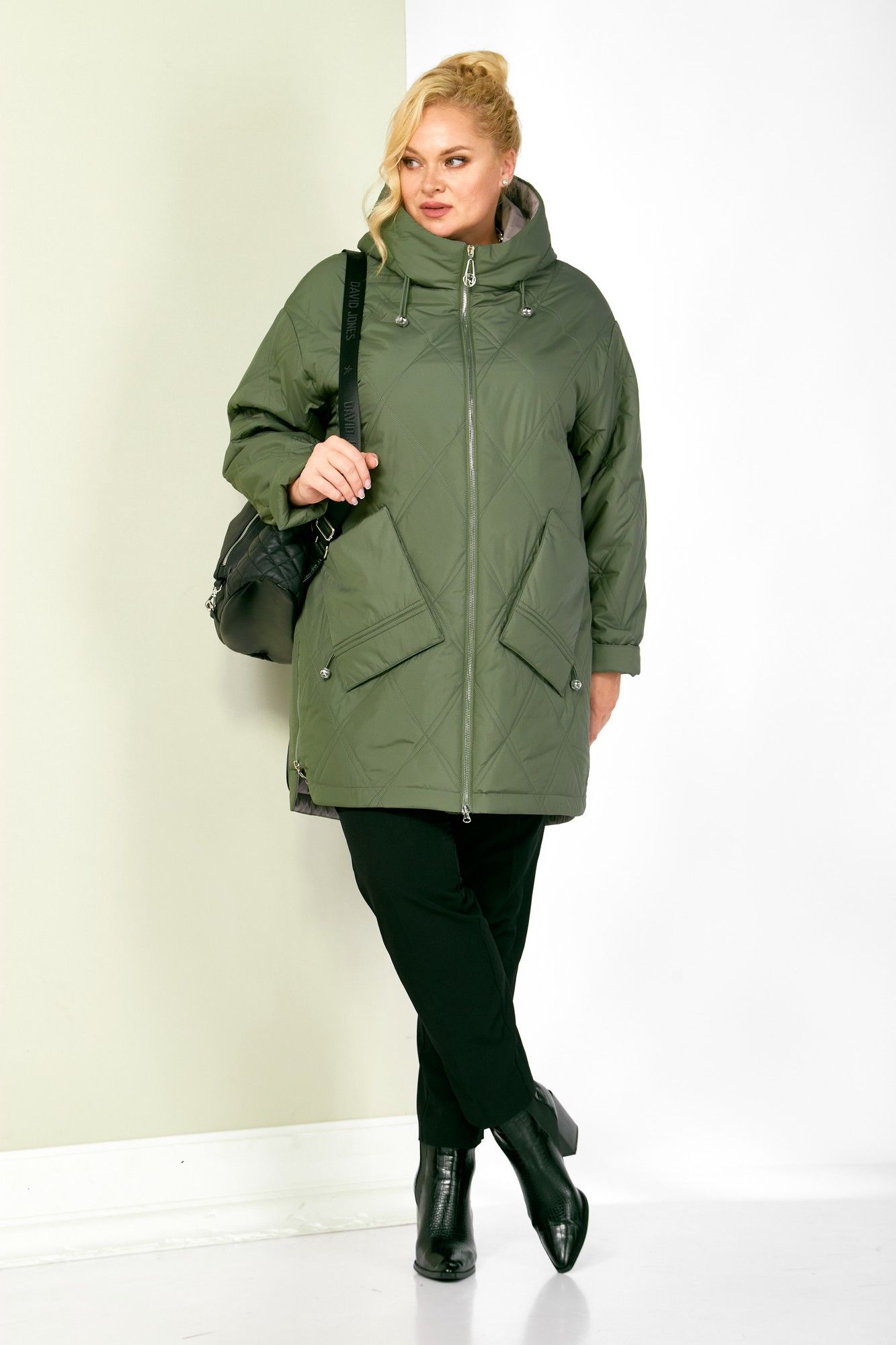 Куртки Shetti 2198 олива