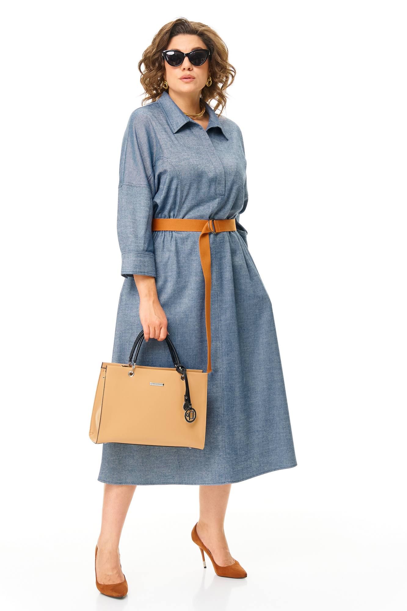 Платья Karina deLux M-1370 деним