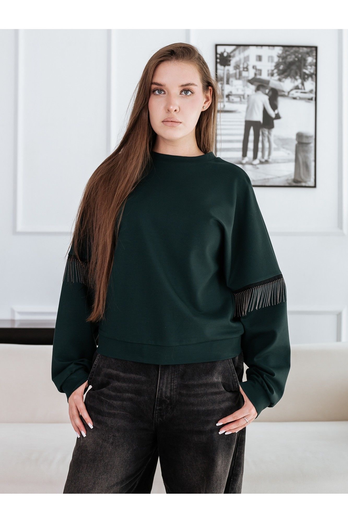 Джемперы BUNABOUTIQUE 21191 изумрудный